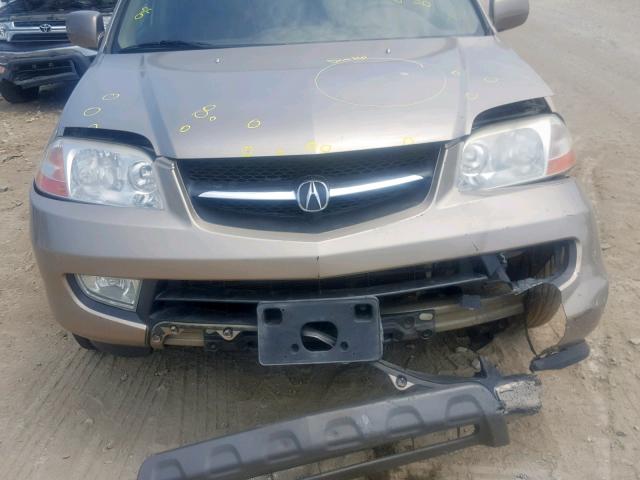 2HNYD18673H531048 - 2003 ACURA MDX TOURIN GOLD photo 9