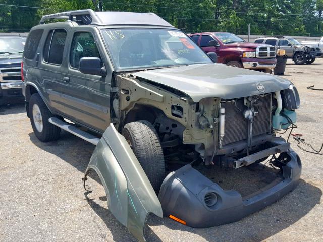 5N1ED28T23C629312 - 2003 NISSAN XTERRA XE GREEN photo 1