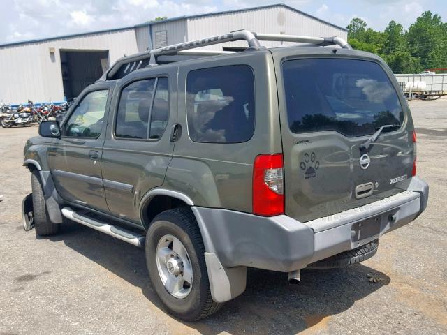 5N1ED28T23C629312 - 2003 NISSAN XTERRA XE GREEN photo 3