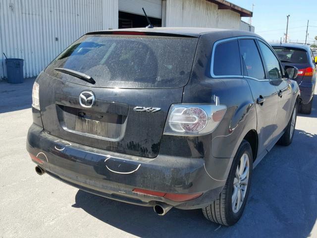 JM3ER2WL3A0300083 - 2010 MAZDA CX-7 BLACK photo 4