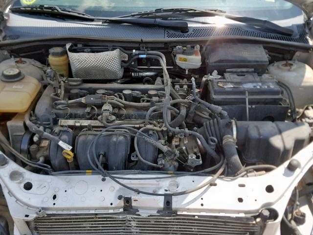 1FAFP34N96W124891 - 2006 FORD FOCUS ZX4 SILVER photo 7