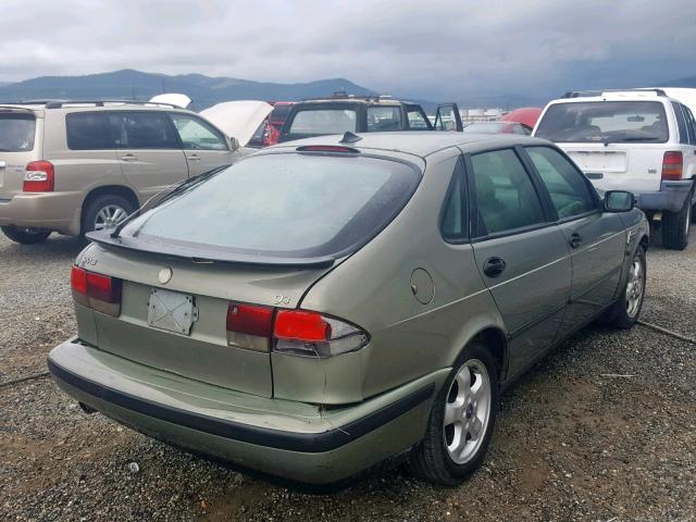 YS3DF58NXX2088477 - 1999 SAAB 9-3 SE GREEN photo 4