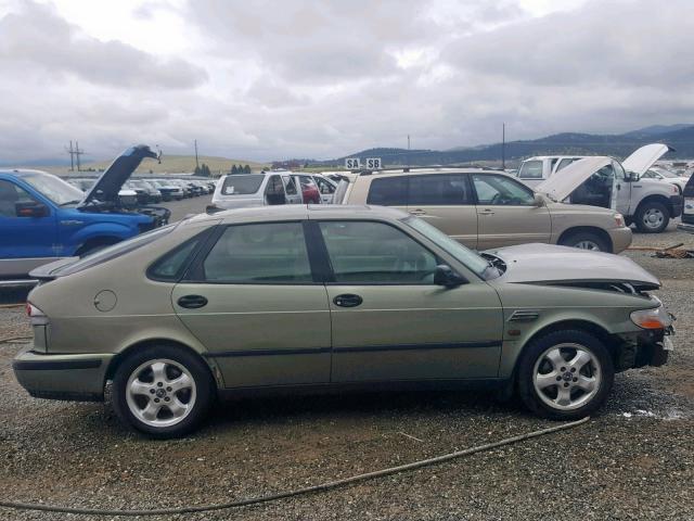 YS3DF58NXX2088477 - 1999 SAAB 9-3 SE GREEN photo 9