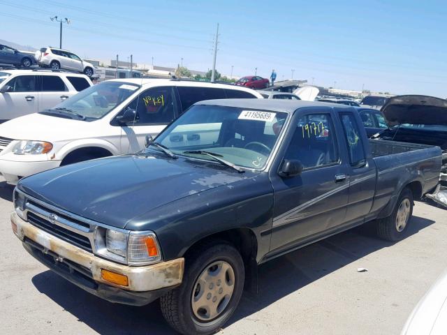 JT4RN93P8N5064691 - 1992 TOYOTA PICKUP 1/2 GREEN photo 2