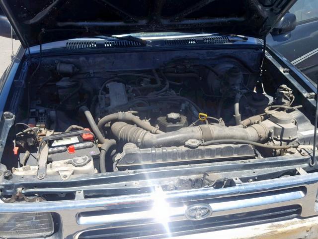 JT4RN93P8N5064691 - 1992 TOYOTA PICKUP 1/2 GREEN photo 7