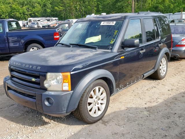 SALAD25416A396340 - 2006 LAND ROVER LR3 SE BLACK photo 2