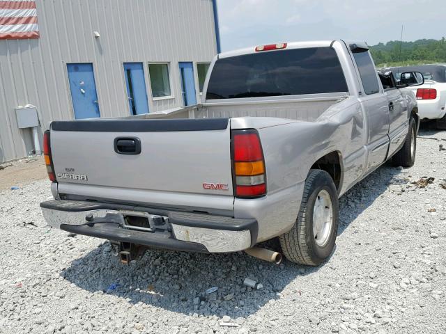 2GTEC19T541273686 - 2004 GMC NEW SIERRA TAN photo 4