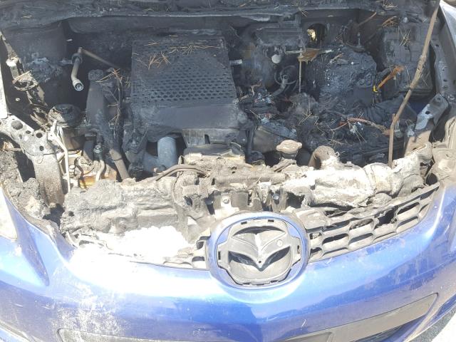 JM3ER29L870136897 - 2007 MAZDA CX-7 BLUE photo 7