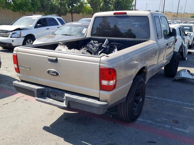 1FTYR14D87PA32840 - 2007 FORD RANGER SUP GOLD photo 4