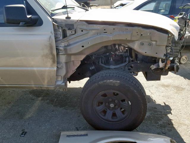1FTYR14D87PA32840 - 2007 FORD RANGER SUP GOLD photo 9