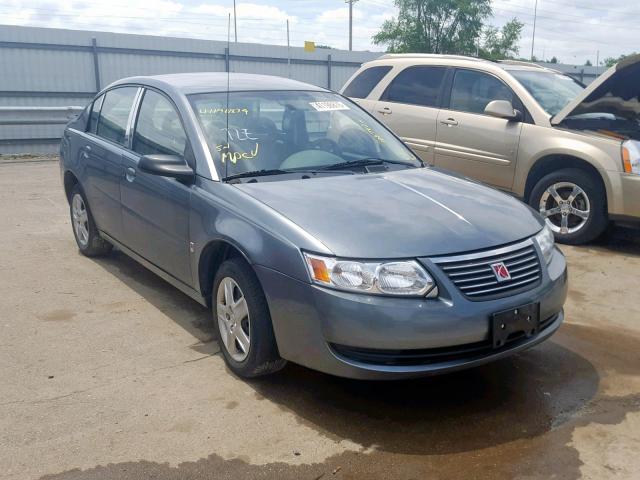 1G8AJ55F47Z168607 - 2007 SATURN ION LEVEL GRAY photo 1