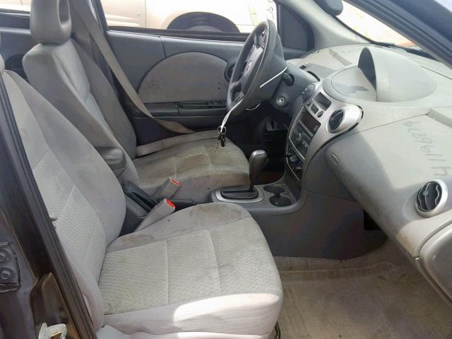 1G8AJ55F47Z168607 - 2007 SATURN ION LEVEL GRAY photo 5