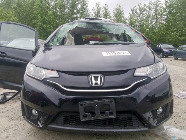 JHMGK5H72GX033105 - 2016 HONDA FIT EX BLACK photo 7