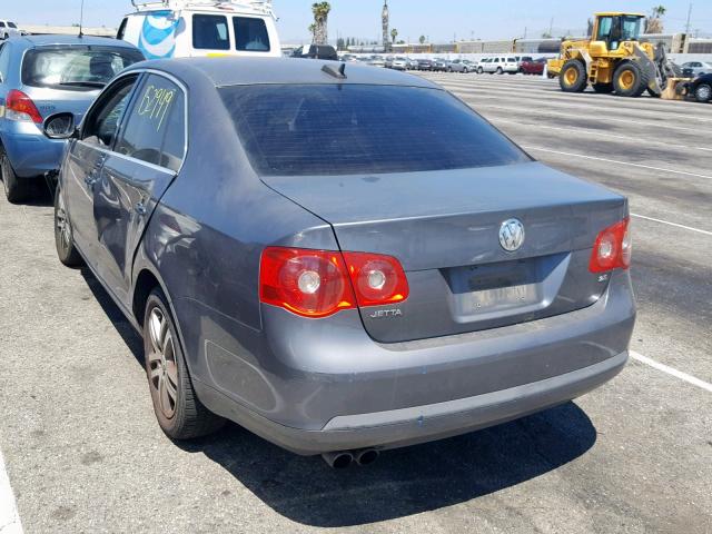 3VWSG71K86M654843 - 2006 VOLKSWAGEN JETTA 2.5 GRAY photo 3