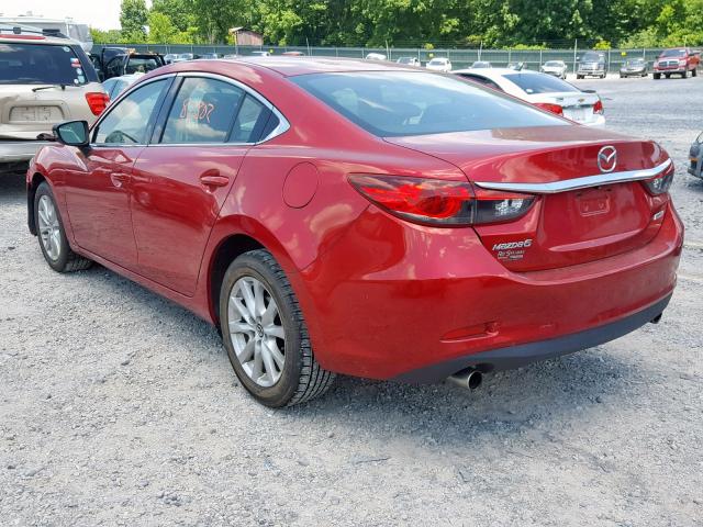 JM1GJ1U68E1157485 - 2014 MAZDA 6 SPORT RED photo 3