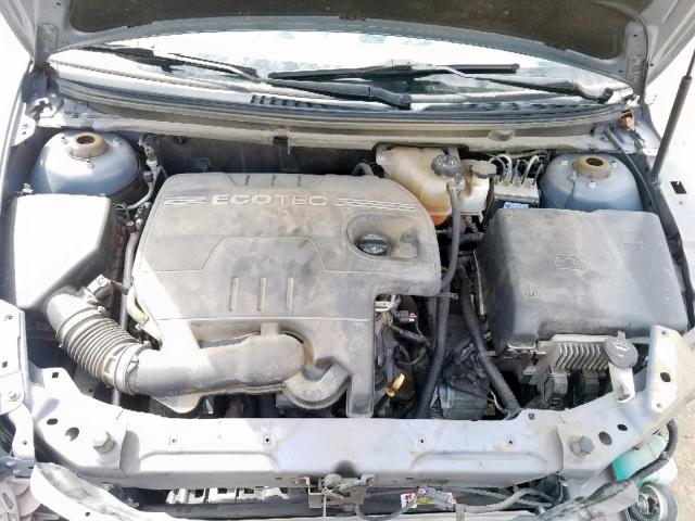 1G1ZH57B894265168 - 2009 CHEVROLET MALIBU 1LT BLUE photo 7