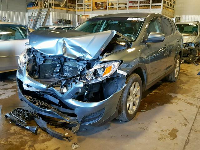 JM3TB3BA8B0321986 - 2011 MAZDA CX-9 GRAY photo 2