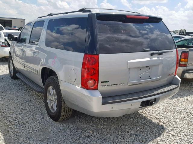 1GKS1KE01BR267497 - 2011 GMC YUKON XL C SILVER photo 3