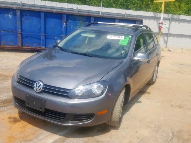 3VWPL7AJXDM638293 - 2013 VOLKSWAGEN JETTA TDI GRAY photo 2