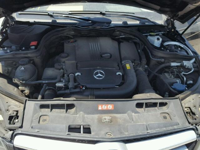 WDDGJ4HB0CF900283 - 2012 MERCEDES-BENZ C 250 BLACK photo 7