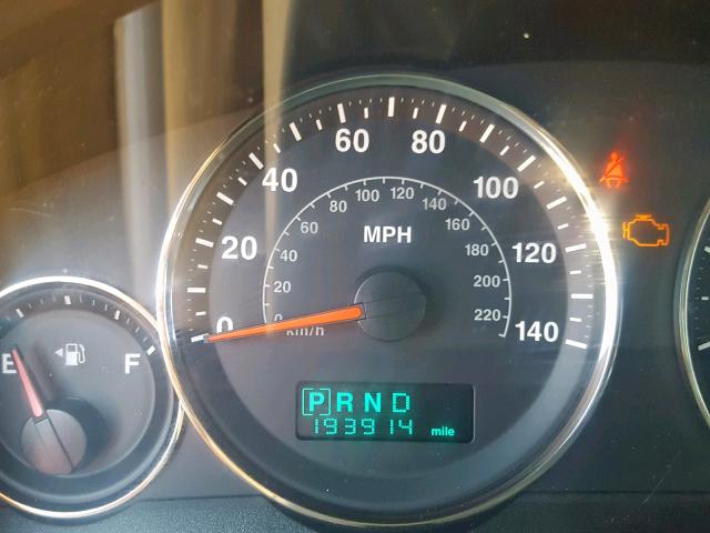 1J4HR58N56C228292 - 2006 JEEP GRAND CHER GRAY photo 8