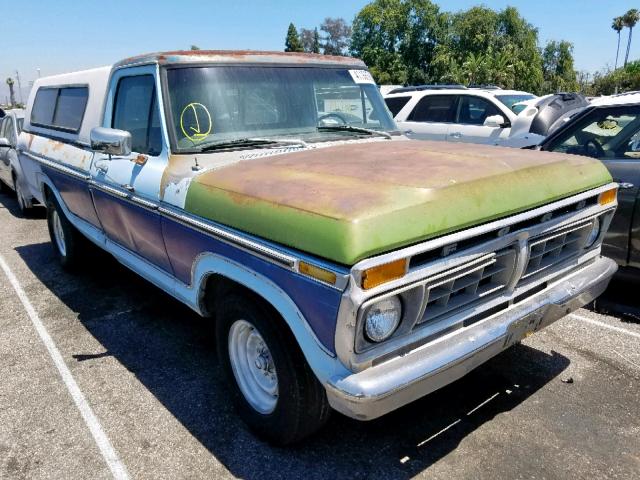 000000F25VR061908 - 1977 FORD PICK UP BLUE photo 1