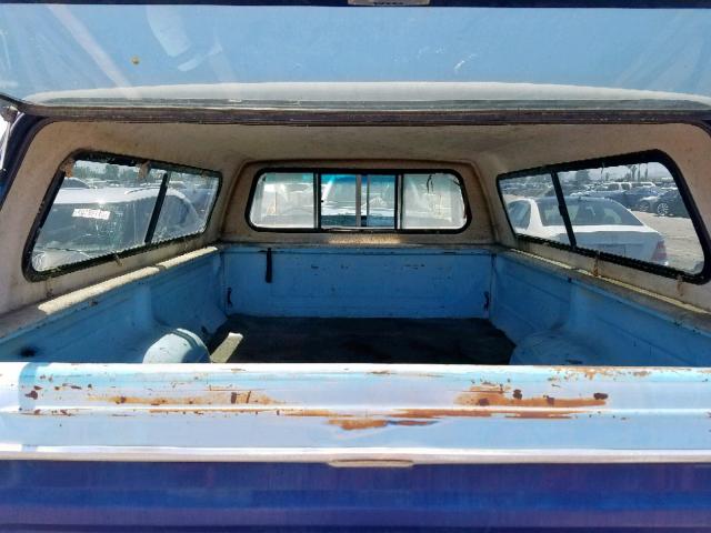 000000F25VR061908 - 1977 FORD PICK UP BLUE photo 9