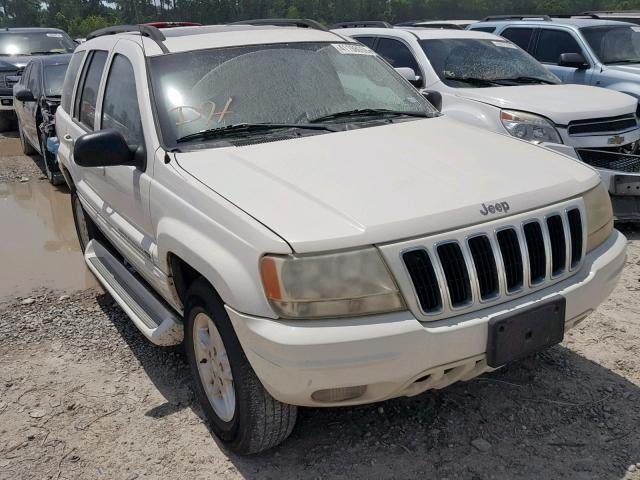 1J4GX58S02C176779 - 2002 JEEP GRAND CHER WHITE photo 1