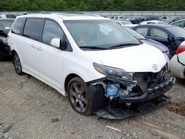 5TDXK3DC3FS675362 - 2015 TOYOTA SIENNA SPO WHITE photo 1