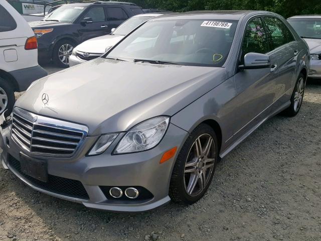 WDDHF5GB8AA066013 - 2010 MERCEDES-BENZ E 350 GRAY photo 2