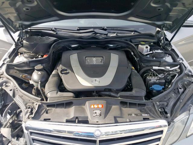 WDDHF5GB8AA066013 - 2010 MERCEDES-BENZ E 350 GRAY photo 7