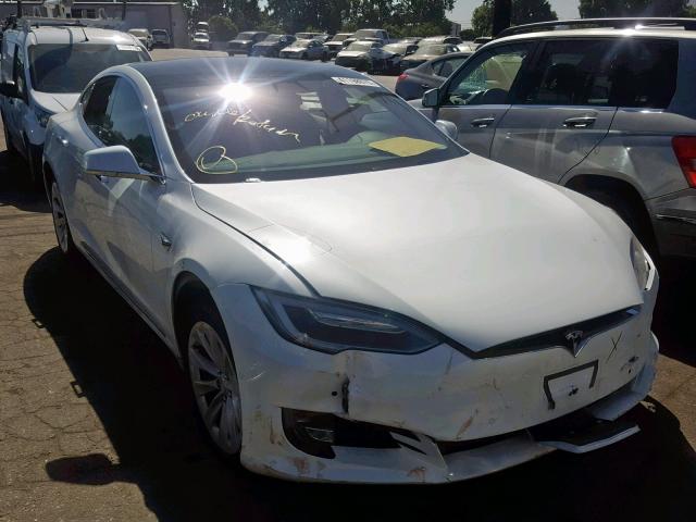 5YJSA1E13HF219187 - 2017 TESLA MODEL S WHITE photo 1