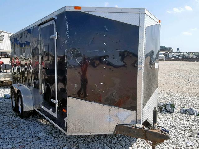 56VBE1625EM604522 - 2014 CARGO TRAILER BLACK photo 1