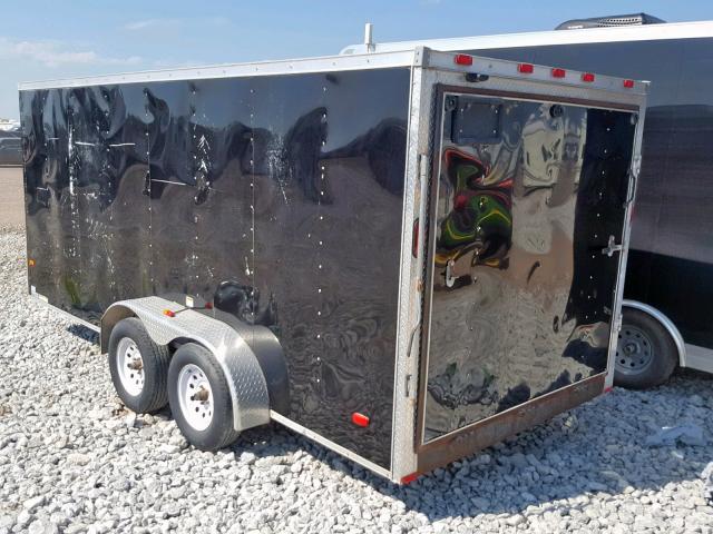 56VBE1625EM604522 - 2014 CARGO TRAILER BLACK photo 3