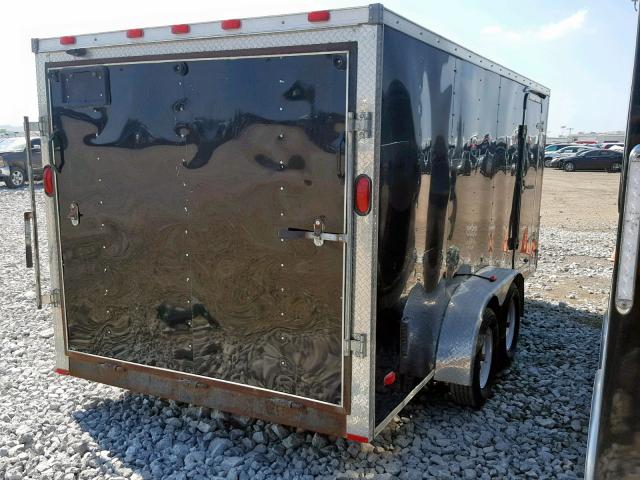 56VBE1625EM604522 - 2014 CARGO TRAILER BLACK photo 4