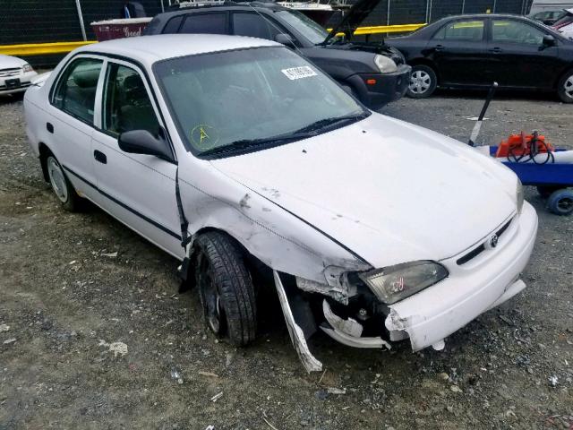 1NXBR12E4YZ309838 - 2000 TOYOTA COROLLA VE WHITE photo 1