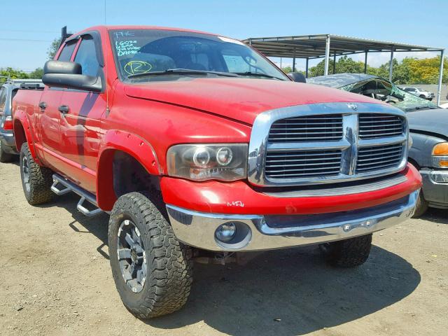 1D7HU18D84S779670 - 2004 DODGE RAM 1500 S RED photo 1