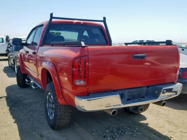 1D7HU18D84S779670 - 2004 DODGE RAM 1500 S RED photo 3