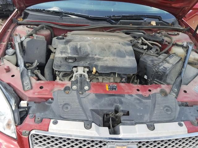 2G1WB5E38E1119438 - 2014 CHEVROLET IMPALA LIM RED photo 7