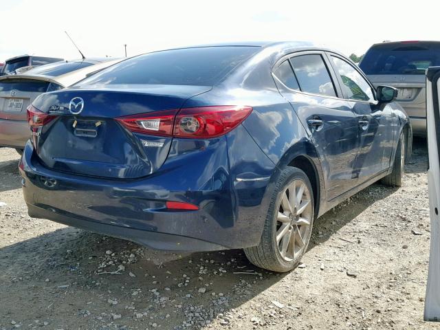 JM1BN1V7XH1108976 - 2017 MAZDA 3 TOURING BLUE photo 4