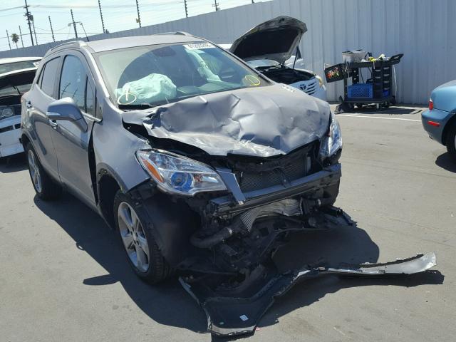 KL4CJASB5EB697752 - 2014 BUICK ENCORE GRAY photo 9