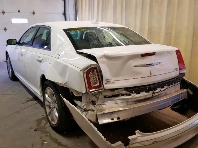 2C3CCARG7FH736582 - 2015 CHRYSLER 300 LIMITE WHITE photo 3