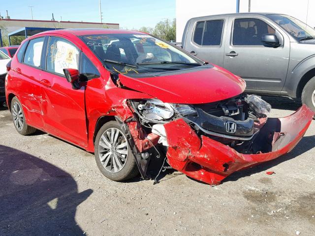 3HGGK5H89FM739665 - 2015 HONDA FIT EX RED photo 1