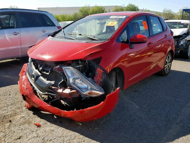 3HGGK5H89FM739665 - 2015 HONDA FIT EX RED photo 2