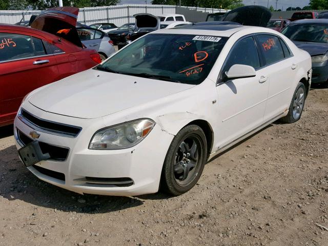 1G1ZH57BX8F236127 - 2008 CHEVROLET MALIBU 1LT 白色 照片 2