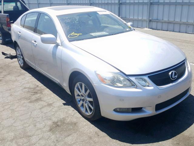 JTHCH96S160012314 - 2006 LEXUS GS 300 SILVER photo 1