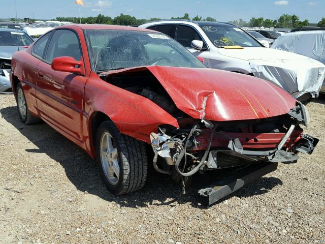 1G2NW12E61M507664 - 2001 PONTIAC GRAND AM G RED photo 1