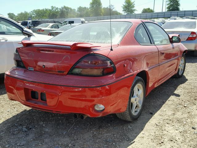 1G2NW12E61M507664 - 2001 PONTIAC GRAND AM G RED photo 4