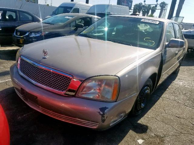 1G6KD54YX4U111747 - 2004 CADILLAC DEVILLE SILVER photo 2