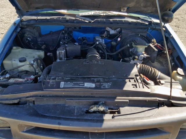 1GCCS1444R8242105 - 1994 CHEVROLET S TRUCK S1 BLUE photo 7